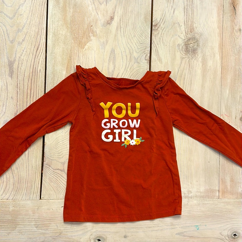 Size 5T You Grow Girl long sleeve shirt.